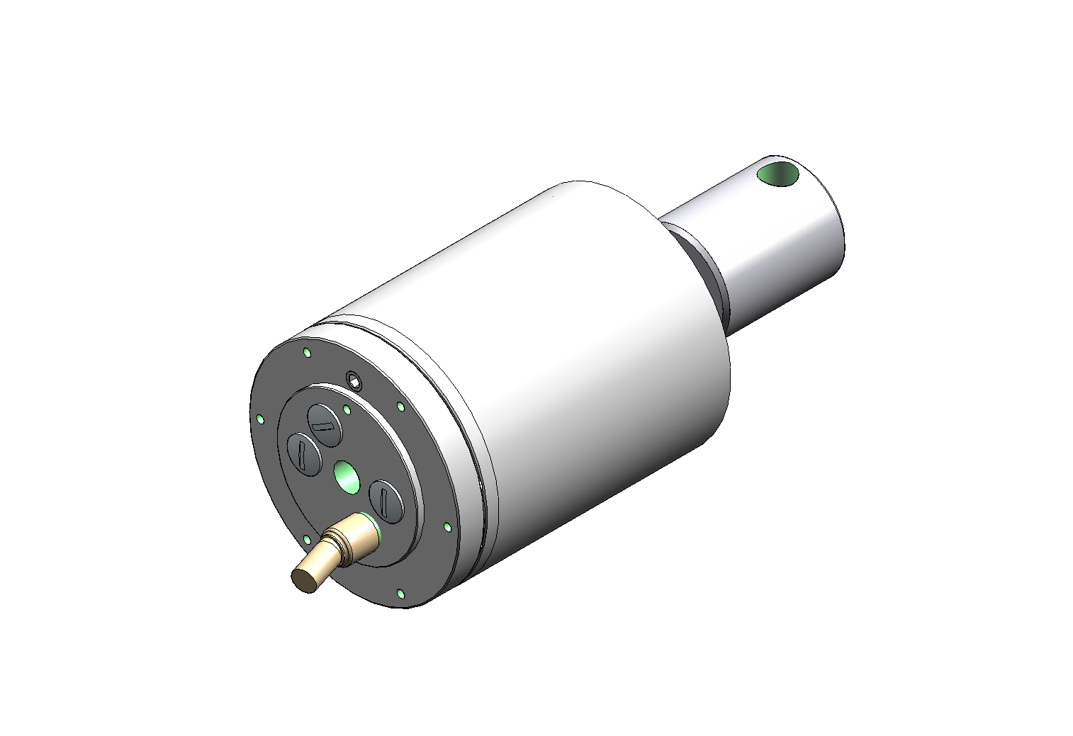 Slip Ring for Ethernet transmission with media rotary feedthrough (config. code: M1.P.0.1.0.0.3.3)